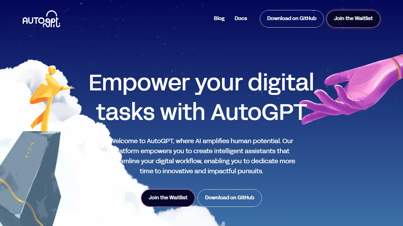 AutoGPTのスクリーンショット